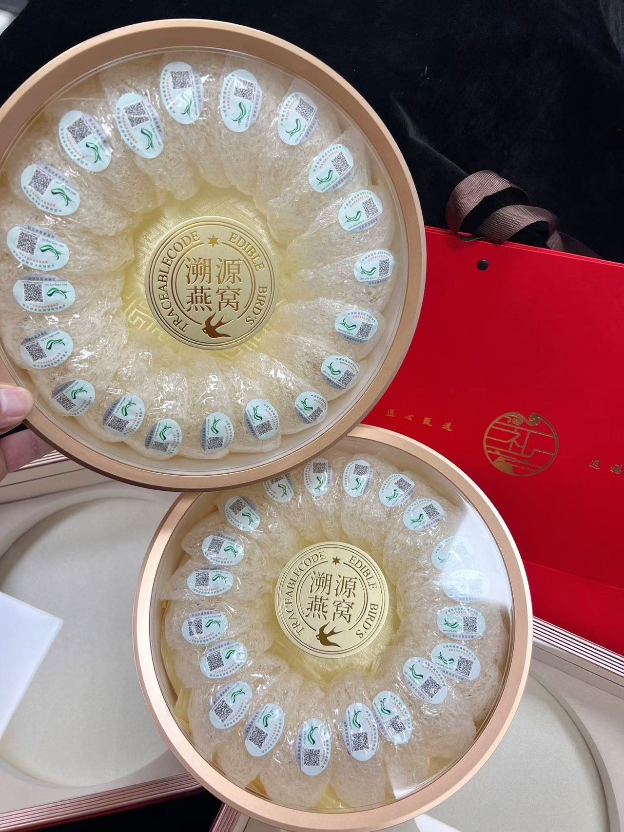 今天货源 大量溯源码3克梳盏燕窝礼盒 /